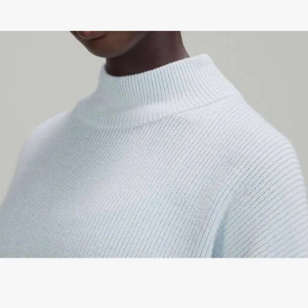 Lululemon Merino Wool- Blend Mock Neck Sweater - Picture 4 of 11